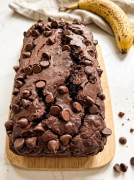 Double Chocolate Banana Bread