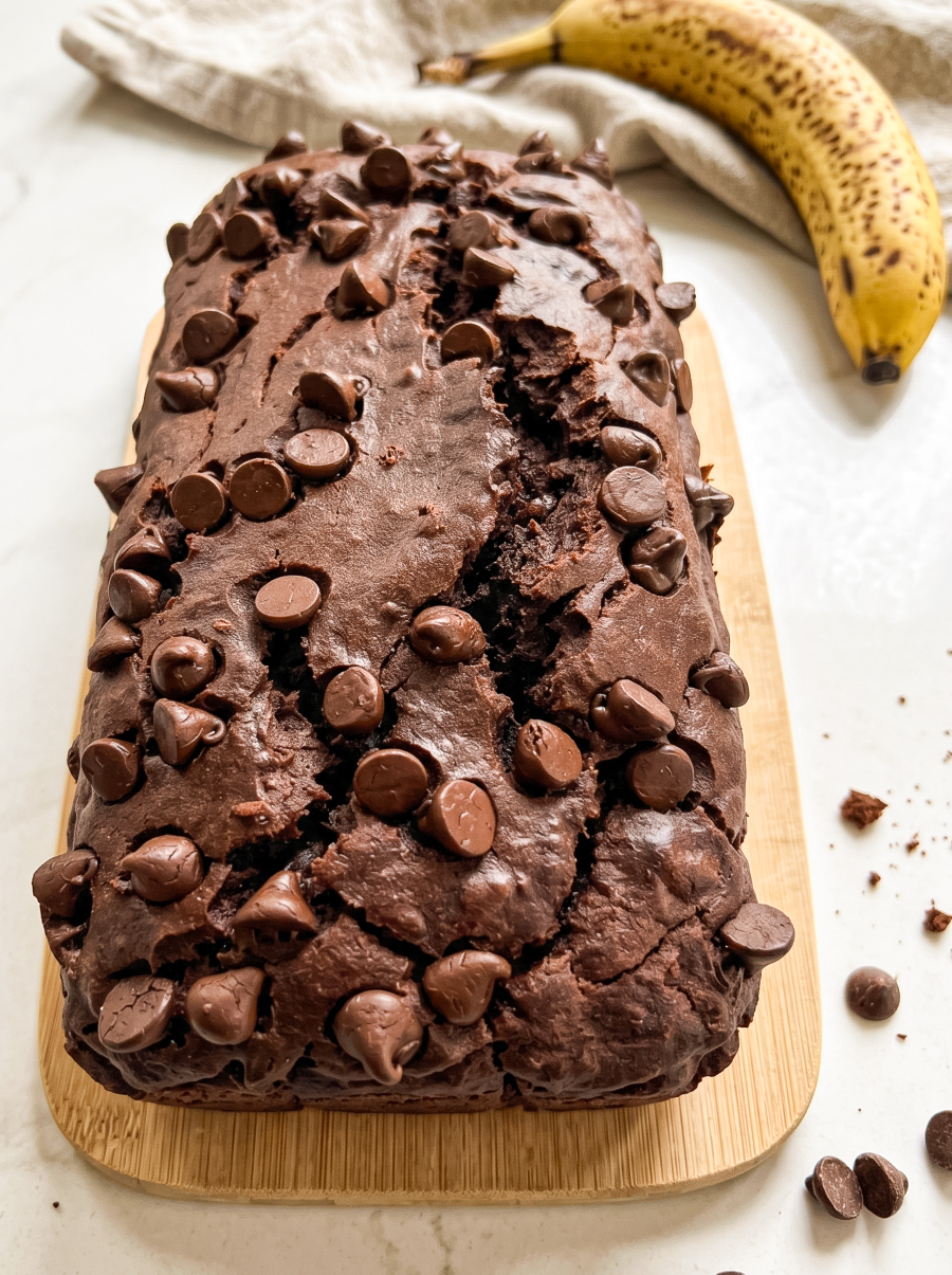 Double Chocolate Banana Bread