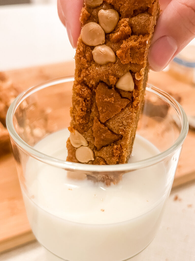 biscoff cookie butter bars