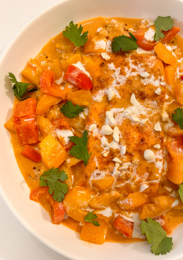 Thai Red Curry Coconut Salmon