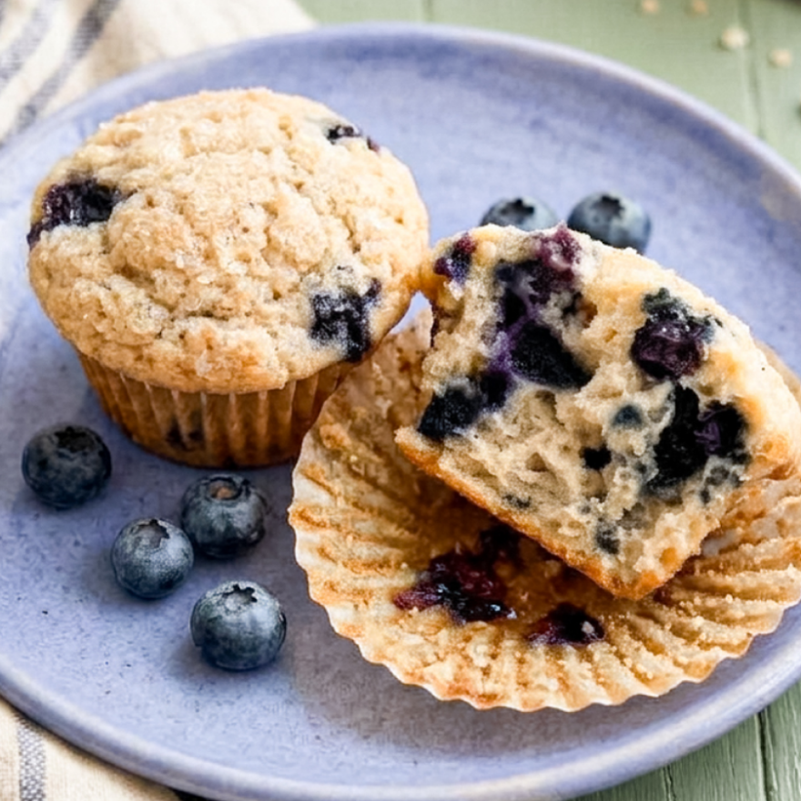 Bakery-Style Blueberry Muffins