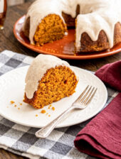 Pumpkin Maple Bundt Cake