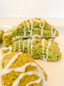 matcha scones