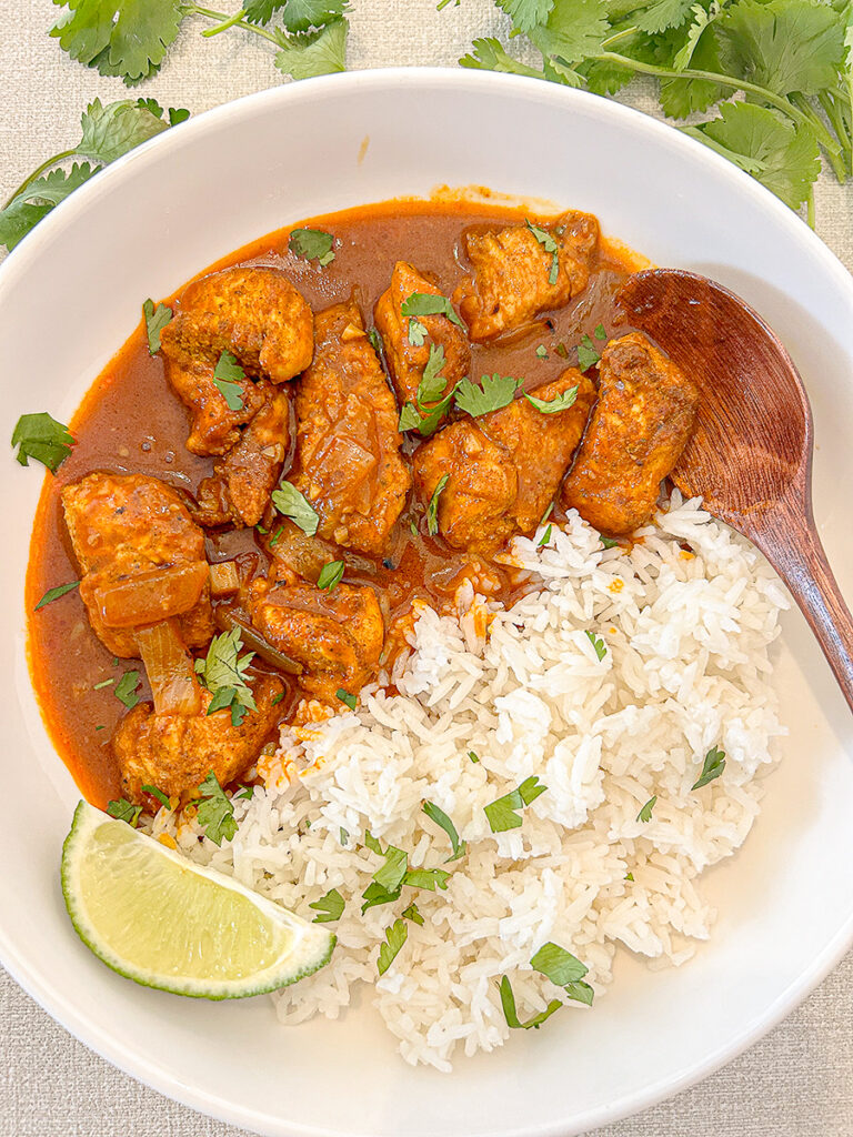 30 minute chicken coconut curry