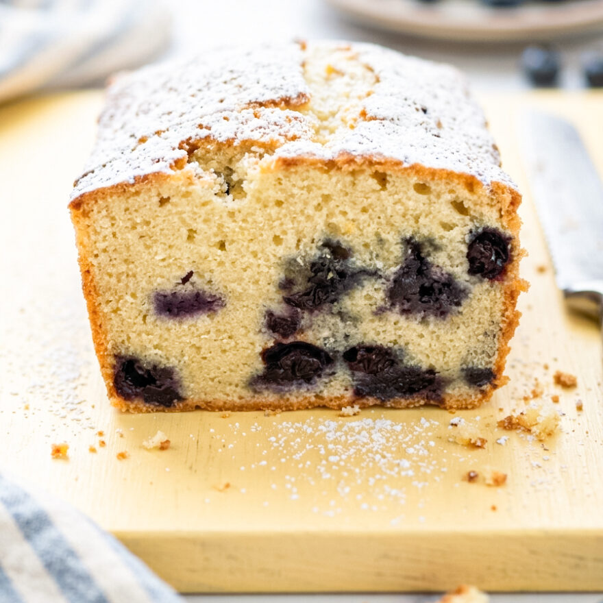 Blueberry Pound Cake