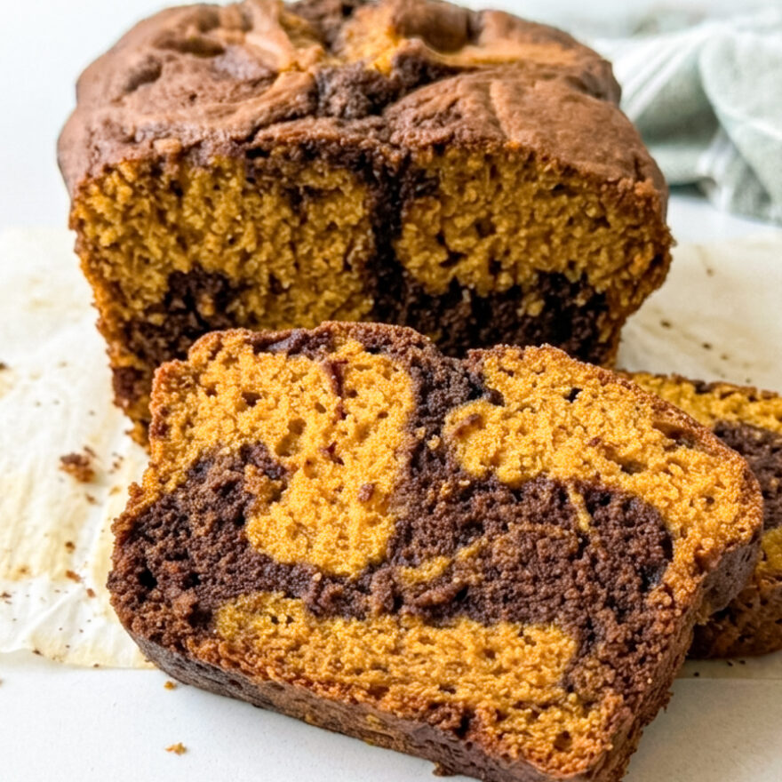 Pumpkin Nutella Loaf